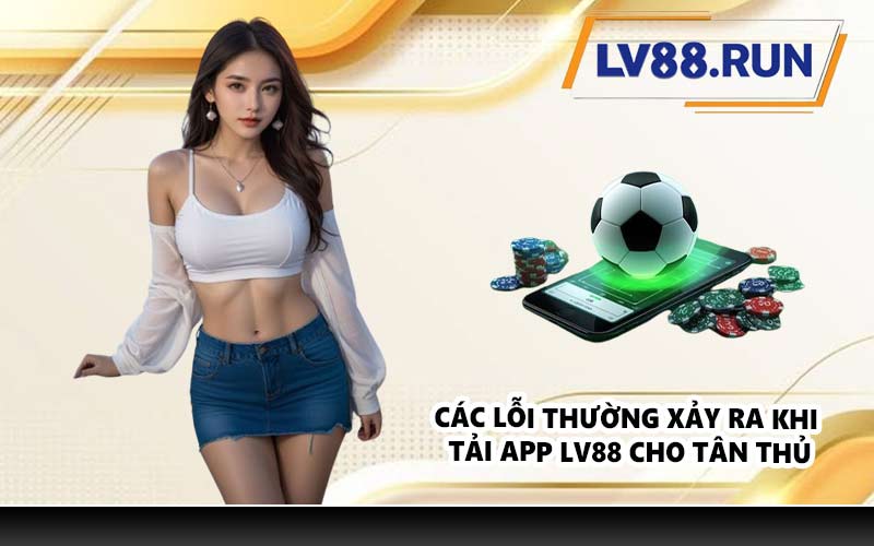 Các lỗi thường xảy ra khi tải app LV88 cho tân thủ