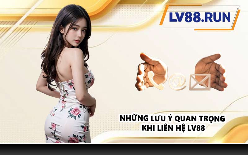 Những lưu ý quan trọng khi liên hệ LV88